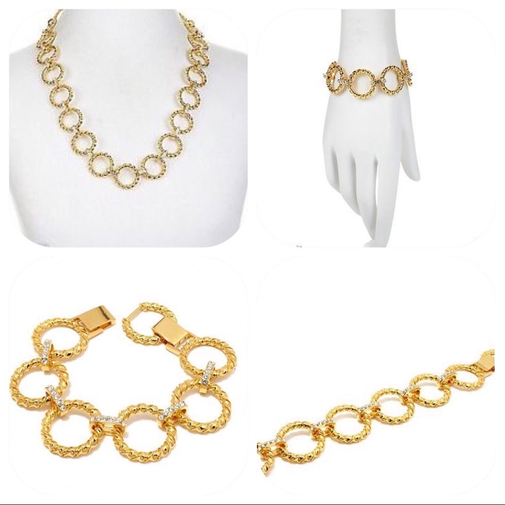 Audrey Hepburn CIRCLE OF LOVE Necklace & Bracelet